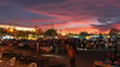 Time lapse shot of a market in bangkok, Thailand