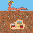 eathworm - maze