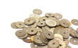 Old coins background