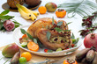 Roasted Turkey, Tropical Theme