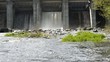 hydraulic engineering work on the river