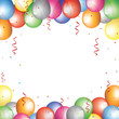 Vector: baloon border baloon border