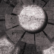 Photo: Technology design with texture and tech and grunge elements Technology design with texture and tech and grunge elements