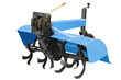 The image of agricultural equipment