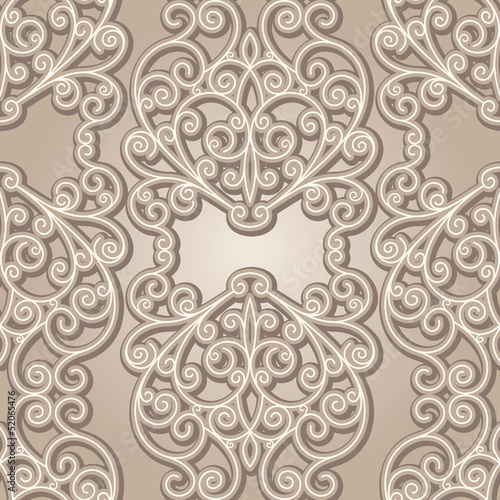 Vector: Abstract seamless pattern, vintage lace background Abstract seamless pattern, vintage lace background