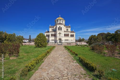 Photo: Vladimir cathedral in Chersonese. Sevastopol. Crimea. Vladimir cathedral in Chersonese. Sevastopol. Crimea.
