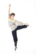 Modern ballet dancer