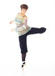 Modern ballet dancer