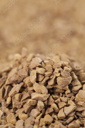 Photo: Instant coffee background Instant coffee background