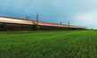 Foto: Train - High-speed rail. Train - High-speed rail.