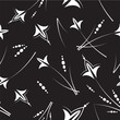 Black & white seamless pattern