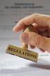 Foto: regulations regulations