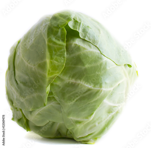 Photo: whole green cabbage whole green cabbage