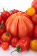 Photo: close up on fresh tomato close up on fresh tomato