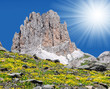 Photo: Dolomite peaks, Rosengarten,Val di Fassa, Italy Alps Dolomite peaks, Rosengarten,Val di Fassa, Italy Alps
