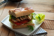 Sandwich mit Huhn