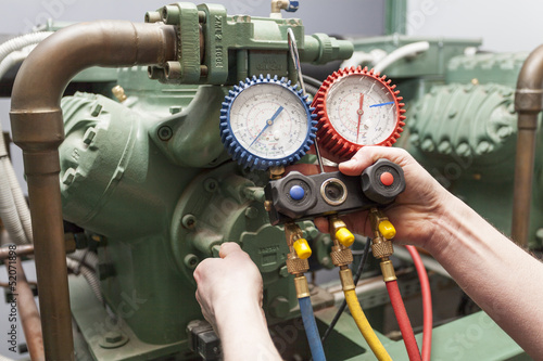 Photo: Pressure control Pressure control