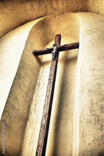 Photo: Crucifix On A Wall Crucifix On A Wall
