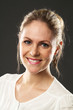 Brünette Frau
