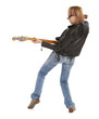 Photo: Woman playing guitar Woman playing guitar