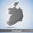 shiny icon in form of Ireland