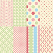 Seamless pattern in vintage style