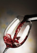 red wine glass