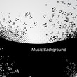 music vector background