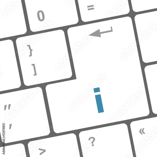 Illustration: if or info word on computer pc keyboard key if or info word on computer pc keyboard key