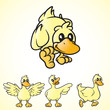 R&R Rupert Duck Poses 1