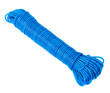 Hank of blue cable isolated