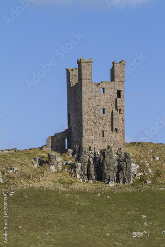 Photo: Dunstanburgh Castle Tower Dunstanburgh Castle Tower