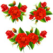 Red roses bouquet