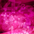 Illustration: retro style numbers retro style numbers