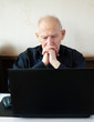In Front Of The Laptop