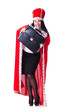 Queen businesswoman in business concept