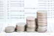Stack of coins