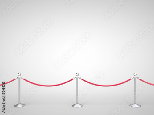 Illustration: stanchions barrier stanchions barrier