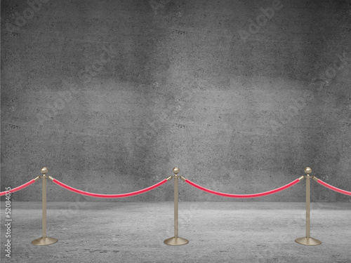 Photo: stanchions barrier stanchions barrier