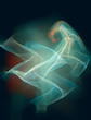 Abstract fractal cloth background