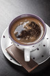 coffee cup and chocolate