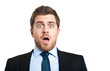 Surprised businessman