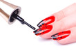 Fashion concept with nail art