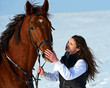 Girl with Horse