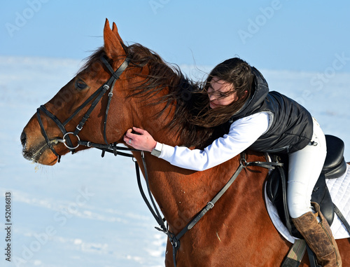 Photo: Girl with Horse Girl with Horse