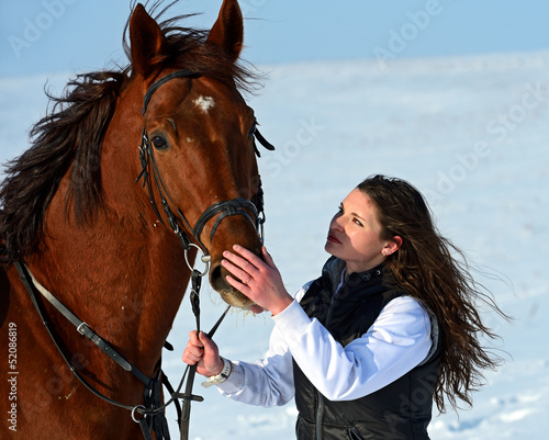Photo: Girl with Horse Girl with Horse