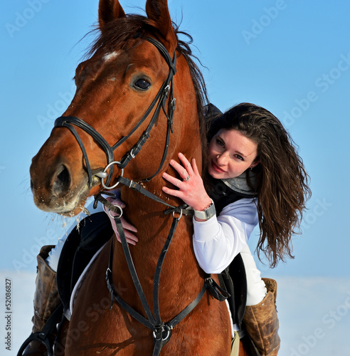 Photo: Girl with Horse Girl with Horse