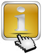 Button mit Information Symbol mit Cursor