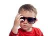 Toddler with sunglasses