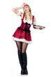 Young woman in traditional german costume